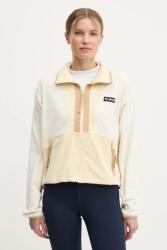 Columbia gyapjú pulóver Backbowl II FZ Fleece - bézs L