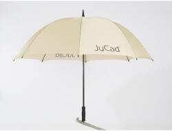 JUCAD teleszkópos esernyő rúddal bézs
