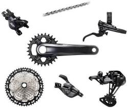 SHIMANO Egyszerű pedálos rendszer Shimano Deore Xt M8120 10V 36 fekete