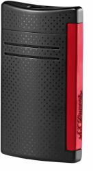 S.T. Dupont MaxiJet öngyújtó fekete/piros - szúróláng (020160N)