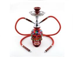 Atomic La Catrina Shisha 2 csöves, 45 cm, piros (AT-0230097)
