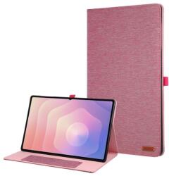  FABRIC Husă rabatabilă pentru Samsung Galaxy Tab S11 Ultra roz