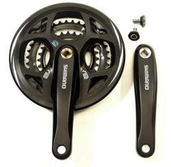 Shimano Hajtómű MTB alu Z 22-32-42 shimano FCM-311 fekete