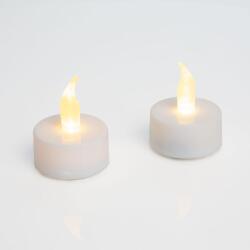  Elemes LED-es gyertya / LED mécses - Fehér (55246)