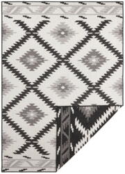 Hanse Home Черно-кремав килим за открито , 170 x 120 cm Malibu - NORTHRUGS (103429-120x170)