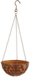 Esschert Design Метална висяща и стенна саксия за цветя ø 26 cm - Esschert Design (ZEE-BPH25)