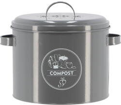Esschert Design Сив контейнер за компостируеми отпадъци 6, 3 l Secret Du Potager - Esschert Design (ZEE-C2140)