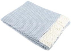Native Natural Вълнено одеяло 140x200 cm - Native Natural (BLA-HOOP-BLUE)