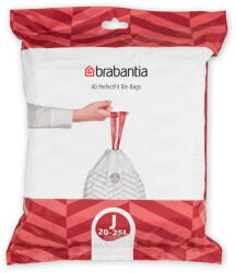 Brabantia Торби за боклук 40 бр. 25 l PerfectFit J - Brabantia (115608)