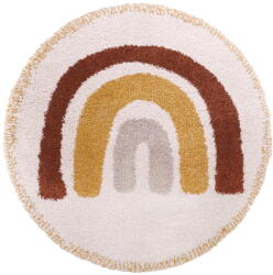 Nattiot Детски килим, ø 120 cm Bohemian Rainbow - Nattiot (1047452483)
