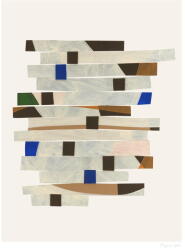 The Poster Club Постер 50x70 cm Cut up Stripes - Berit Mogensen Lopez - The Poster Club (17192-7)