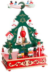 Casa Selección Дървена музикална играчка (височина 24 cm) Christmas Tree - Casa Selección (114604)