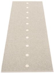 Pappelina Бежова и кремава пътека за открито и закрито 70x200 cm Peg Linen Vanilla - Pappelina (PE9F720)
