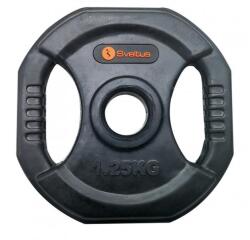 Sveltus PUMP DISC 28MM FOGANTYÚS HOT IRON JELLEGŰ TÁRCSASÚLY 1, 25kg fekete Súlytárcsa