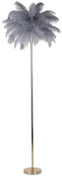 Mauro Ferretti Сиво-златиста подова лампа (височина 160 cm) Palm - Mauro Ferretti (17123200G1)