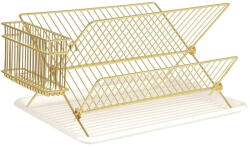 PT LIVING Отцедник за съдове в златисто Present Time Rack - PT LIVING (PT3116GD)