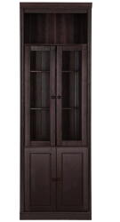 Støraa Кафява витрина от масивен бор 74x223 cm Anita - Støraa (34705014)