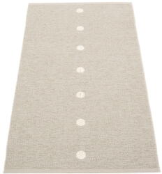 Pappelina Бежов и кремав килим за открито и закрито 70x140 cm Peg Linen Vanilla - Pappelina (PE9F714)
