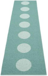 Pappelina Тюркоазена пътека за открито и закрито 70x280 cm Vera Pop Jade - Pappelina (VP1A728)