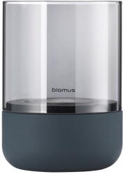 blomus Комплект от 2 свещника от сиво стъкло с бетонна основа Calma - Blomus (66255)