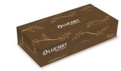 Lucart Kozmetikai kendő, 2 rétegű, 100 db, LUCART EcoNatural, barna - officeland