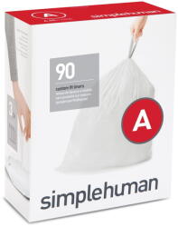 simplehuman Торби за боклук 90 бр. 4, 5 л A - simplehuman (CW0250)