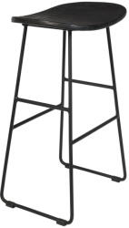 White Label Черен бар стол 2 бр. (височина на седалката 62 cm) Tangle - White Label (1500073)