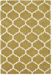 Asiatic Carpets Ръчно изработен вълнен килим в цвят жълта охра 120x170 cm Albany - Asiatic Carpets (ALBA120170OCHR)