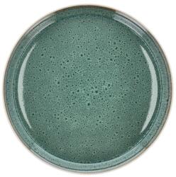 Bitz Бяла/зелена глинена чиния ø 27 cm Gastro White/Green - Bitz (37550)