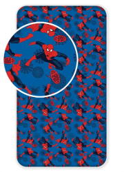 Jerry Fabrics Детски памучен чаршаф Spiderman, 90 x 200 cm - Jerry Fabrics (4250282959626)