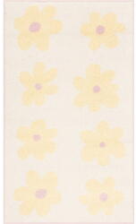 FD Детски килим в цвят слонова кост и жълто 120x170 cm Dazzy Vanilla - FD (5901760436410)