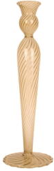 PT LIVING Светлокафяв стъклен свещник, височина 26, 5 cm Swirl - PT LIVING (PT3730SB)