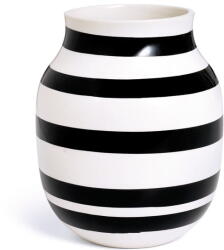Kähler Design Ваза от черно-бял фаянс, височина 20 cm Omaggio - Kähler Design (690190)
