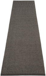 Pappelina Антрацитна пътека за открито и закрито 70x300 cm Emm Black Linen - Pappelina (EMMX730)