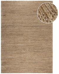 Flair Rugs Ръчно изработен килим от кенаф в естествен цвят 120x170 cm Drew Border - Flair Rugs (503119376343)