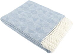 Native Natural Вълнено одеяло 140x200 cm - Native Natural (BLA-DIAMOND-BLUE)