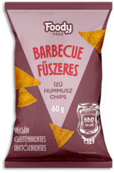 Foody gluténmentes hummus chips barbecue fűszeres ízű 60 g