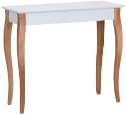 Ragaba Бяла конзолна масичка за кафе, дължина 85 cm - Ragaba (RagabaLIL21)