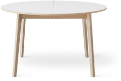 Hammel Furniture Кръгла сгъваема трапезна маса с бял плот и допълнителна плоча ø 130 cm Single - Hammel Furniture (0674008676000_0674728600000)