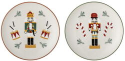 Bloomingville Десертни глинени чинии в комплект 2 бр. с коледни мотиви ø 16 cm Jolly - Bloomingville (82058611)
