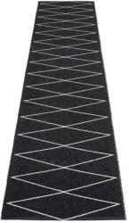 Pappelina Черна пътека за открито и закрито 70x320 cm Max Black - Pappelina (MXX732)