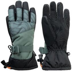 ELBRUS Gyermekek/Kids Maiko kesztyű S/M fekete|sárga|zöld