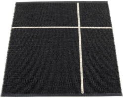 Pappelina Черен килим за открито и закрито 70x90 cm Fred Black - Pappelina (FRX709)