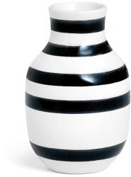Kähler Design Ваза от черно-бял фаянс, височина 12, 5 cm Omaggio - Kähler Design (690186)