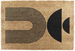 Artsy Mats Изтривалка от кокосови влакна 40x60 cm Half Moon - Artsy Doormats (IMG-ABSTRACTHALFMOON)