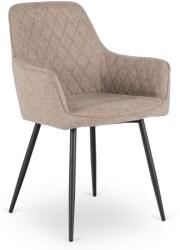 Klubfotel Étkezőszék BRESSO szövet, bézs