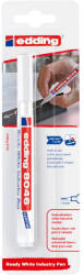 edding 8046/1 Permanent Marker Fehér Ipari Bliszterben Ready White D10 (I7580254001)