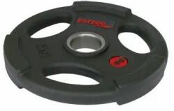 SOFTEE uretán olimpiai tányér - 1.25 kg fekete Súlytárcsa