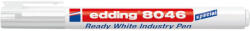 edding 8046 Permanent Marker Fehér Ipari Ready White D10 (I7580254000)