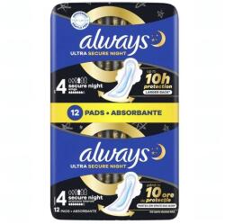 Always Egészségügyi betét ALWAYS Sensitive ultra extra night duo 12 darabos (C46163) - robbitairodaszer
